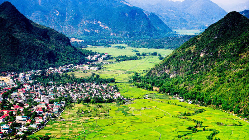 Tan Mai commune, Mai Chau, Hoa Binh: A new resort destination you can't miss