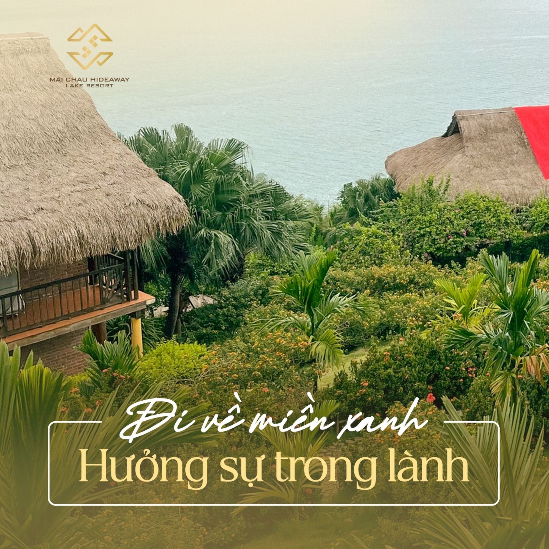 Đi về miền xanh – Nghỉ dưỡng trọn vẹn tại Mai Chau Hideaway Lake Resort giá chỉ từ 1.090.000 ++ VNĐ/Khách