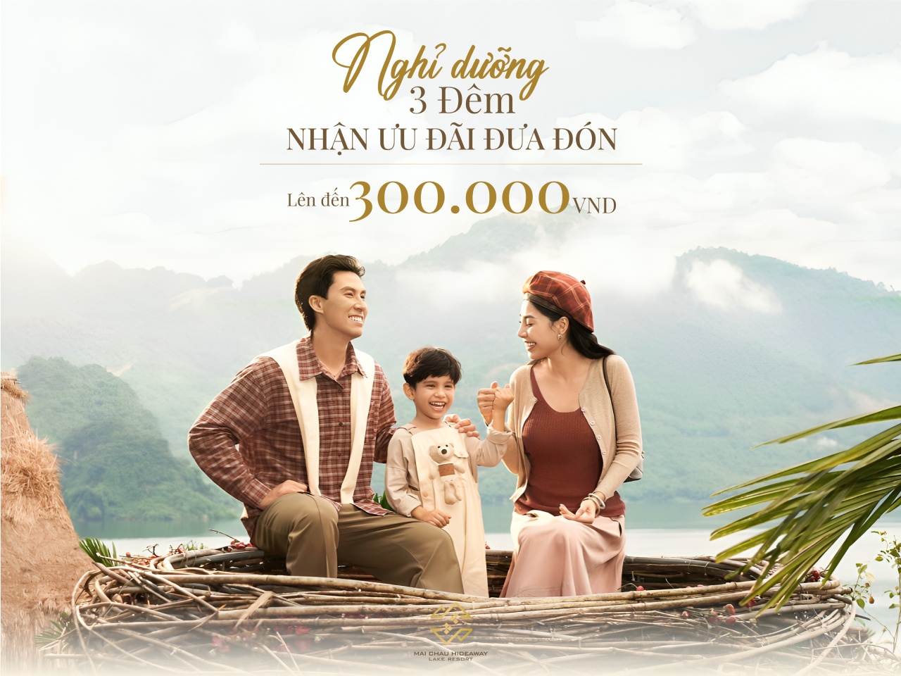 NGHỈ DƯỠNG 2 ĐÊM, NHẬN ƯU ĐÃI ĐƯA ĐÓN LÊN ĐẾN 300.000 VNĐ