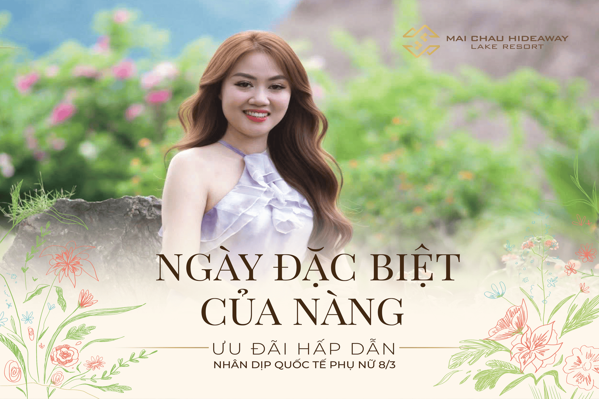 NGÀY ĐẶC BIỆT CỦA NÀNG - GIẢM 20% GIÁ PHÒNG DÀNH CHO KHÁCH NỮ DỊP QUỐC TẾ PHỤ NỮ 8/3
