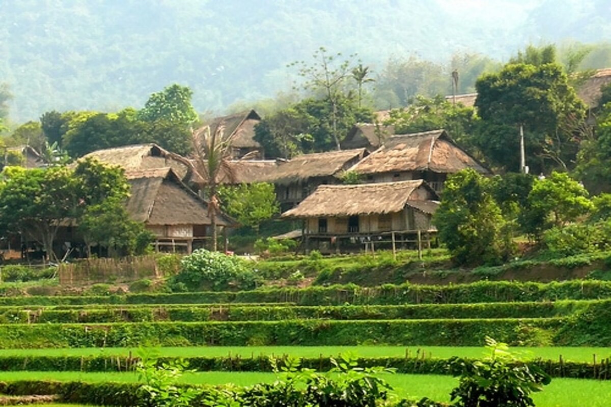Lac Village - A cultural gem of Mai Chau (Source: Collected) Lac Village - A cultural gem of Mai Chau (Source: Collected)
