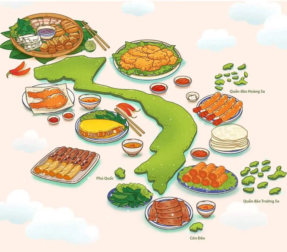 Vai trò của ẩm thực trong ngành du lịch Việt Nam (nguồn: Cao đẳng Du lịch Sài Gòn)