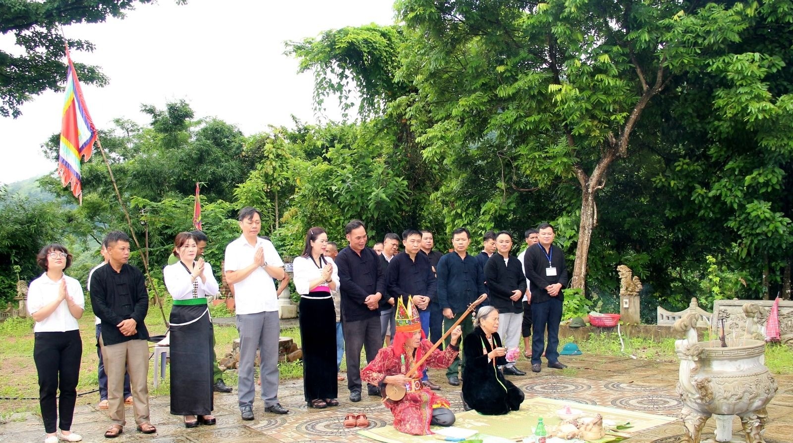 Ăn Tết Xíp Xí là một độc đáo trong phong tục người Thái trắng (Nguồn: Báo Sơn La)