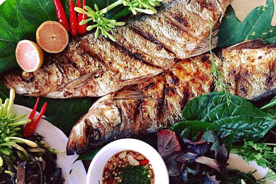 Cá nướng Thung Nai (nguồn:  Vietsense Travel)