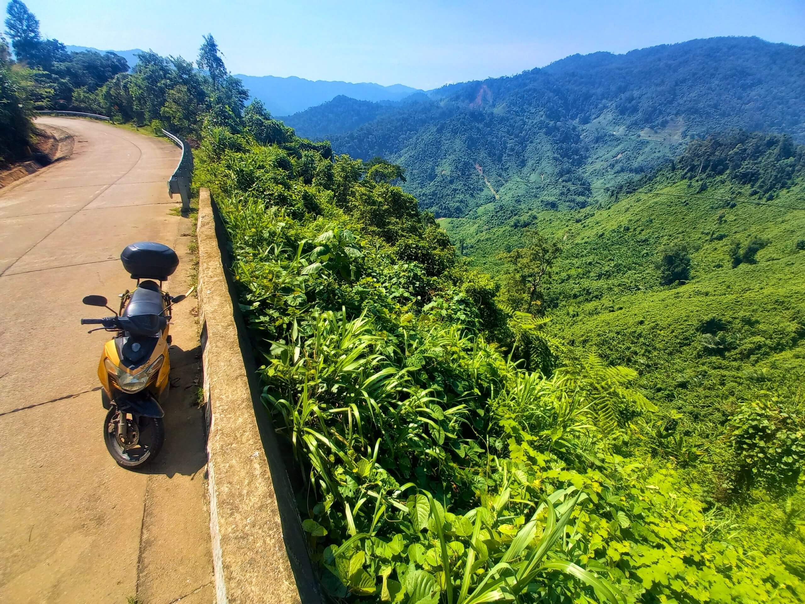 Travelling from Pu Luong to Mai Chau through Ho Chi Minh Trail