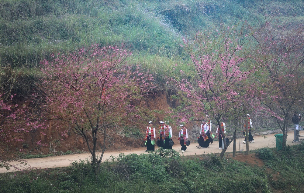 Hướng dẫn di chuyển đến đồi hoa xóm Mừng